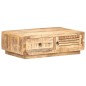 vidaXL Couchtisch 90x60x29 cm Raues Mangoholz vidaXL Couchtisch 90x60x29 cm Raues Mangoholz