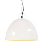 vidaXL Hängelampe Vintage Industriestil 25 W Weiß Rund 31 cm E27 vidaXL Hängelampe Vintage Industriestil 25 W Weiß Rund 31 cm E27