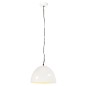 vidaXL Hängelampe Vintage Industriestil 25 W Weiß Rund 31 cm E27 vidaXL Hängelampe Vintage Industriestil 25 W Weiß Rund 31 cm E27