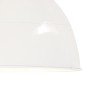 vidaXL Hängelampe Vintage Industriestil 25 W Weiß Rund 31 cm E27 vidaXL Hängelampe Vintage Industriestil 25 W Weiß Rund 31 cm E27