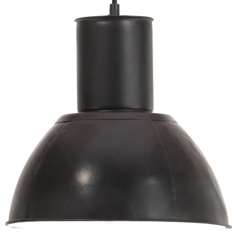 vidaXL Hängelampe 25 W Schwarz Rund 28,5 cm E27 vidaXL Hängelampe 25 W Schwarz Rund 28,5 cm E27
