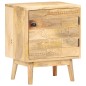 vidaXL Nachttisch 40x30x50 cm Massivholz Mango vidaXL Nachttisch 40x30x50 cm Massivholz Mango