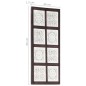 vidaXL Handgeschnitztes Wandpaneel MDF 40x80x1,5 cm Braun und Weiß vidaXL Handgeschnitztes Wandpaneel MDF 40x80x1,5 cm Braun und Weiß