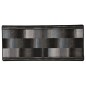 vidaXL Teppichläufer Gummirücken Schwarz 67x200 cm vidaXL Teppichläufer Gummirücken Schwarz 67x200 cm