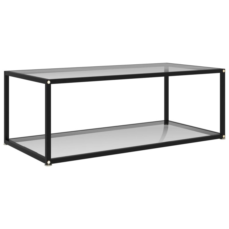 vidaXL Couchtisch Transparent 100x50x35 cm Hartglas vidaXL Couchtisch Transparent 100x50x35 cm Hartglas