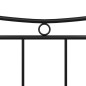 vidaXL Bettgestell Schwarz Metall 120x200 cm vidaXL Bettgestell Schwarz Metall 120x200 cm