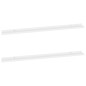 vidaXL Wandregale 2 Stk. Weiß 115x9x3 cm vidaXL Wandregale 2 Stk. Weiß 115x9x3 cm