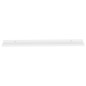 vidaXL Wandregale 2 Stk. Weiß 115x9x3 cm vidaXL Wandregale 2 Stk. Weiß 115x9x3 cm