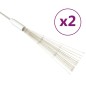 vidaXL Feuerwerk-Lichterketten 2 Stk. Kaltweiß 20 cm 280 LEDs vidaXL Feuerwerk-Lichterketten 2 Stk. Kaltweiß 20 cm 280 LEDs