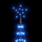 vidaXL LED-Weihnachtskegelbaum Blau 400 LEDs Dekoration 100x360 cm vidaXL LED-Weihnachtskegelbaum Blau 400 LEDs Dekoration 100x360 cm