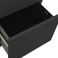 vidaXL Aktenschrank mit Rollen Anthrazit 39x45x67 cm Stahl vidaXL Aktenschrank mit Rollen Anthrazit 39x45x67 cm Stahl