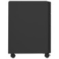vidaXL Aktenschrank mit Rollen Anthrazit 30x45x59 cm Stahl vidaXL Aktenschrank mit Rollen Anthrazit 30x45x59 cm Stahl