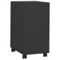 vidaXL Aktenschrank mit Rollen Anthrazit 30x45x59 cm Stahl vidaXL Aktenschrank mit Rollen Anthrazit 30x45x59 cm Stahl
