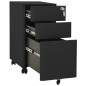 vidaXL Aktenschrank mit Rollen Anthrazit 30x45x59 cm Stahl vidaXL Aktenschrank mit Rollen Anthrazit 30x45x59 cm Stahl
