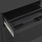 vidaXL Aktenschrank mit Rollen Anthrazit 30x45x59 cm Stahl vidaXL Aktenschrank mit Rollen Anthrazit 30x45x59 cm Stahl