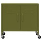 vidaXL Lagerschrank Olivgrün 60x35x56 cm Stahl vidaXL Lagerschrank Olivgrün 60x35x56 cm Stahl