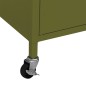 vidaXL Lagerschrank Olivgrün 60x35x56 cm Stahl vidaXL Lagerschrank Olivgrün 60x35x56 cm Stahl