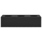 vidaXL Büro-Blumenkasten Anthrazit 90x40x23 cm Stahl vidaXL Büro-Blumenkasten Anthrazit 90x40x23 cm Stahl