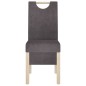 vidaXL Esszimmerstühle 2 Stk. Taupe Stoff vidaXL Esszimmerstühle 2 Stk. Taupe Stoff