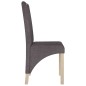 vidaXL Esszimmerstühle 2 Stk. Taupe Stoff vidaXL Esszimmerstühle 2 Stk. Taupe Stoff