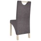 vidaXL Esszimmerstühle 2 Stk. Taupe Stoff vidaXL Esszimmerstühle 2 Stk. Taupe Stoff