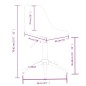 vidaXL Esszimmerstühle 2 Stk. Drehbar Weiß PP vidaXL Esszimmerstühle 2 Stk. Drehbar Weiß PP