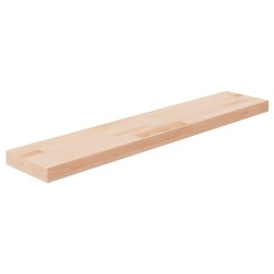 vidaXL Regalboden 100x20x4 cm Unbehandeltes Massivholz Eiche