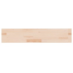 vidaXL Regalboden 100x20x4 cm Unbehandeltes Massivholz Eiche