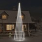 vidaXL LED-Weihnachtsbaum für Fahnenmast Kaltweiß 1134 LEDs 800 cm vidaXL LED-Weihnachtsbaum für Fahnenmast Kaltweiß 1134 LEDs 800 cm