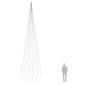 vidaXL LED-Weihnachtsbaum für Fahnenmast Kaltweiß 1134 LEDs 800 cm vidaXL LED-Weihnachtsbaum für Fahnenmast Kaltweiß 1134 LEDs 800 cm