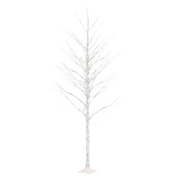 vidaXL LED-Birke Warmweiß 240 LEDs 300 cm