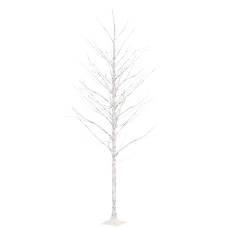 vidaXL LED-Birke Warmweiß 240 LEDs 300 cm