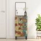 vidaXL Sideboard mit Tür 40x31x75 cm Altholz Massiv vidaXL Sideboard mit Tür 40x31x75 cm Altholz Massiv