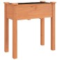 vidaXL Pflanzkübel mit Einsatz Braun 71x37x76 cm Massivholz Tanne vidaXL Pflanzkübel mit Einsatz Braun 71x37x76 cm Massivholz Tanne