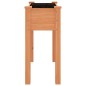 vidaXL Pflanzkübel mit Einsatz Braun 71x37x76 cm Massivholz Tanne vidaXL Pflanzkübel mit Einsatz Braun 71x37x76 cm Massivholz Tanne