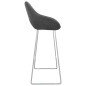 vidaXL Barhocker 2 Stk. Dunkelgrau Samt vidaXL Barhocker 2 Stk. Dunkelgrau Samt