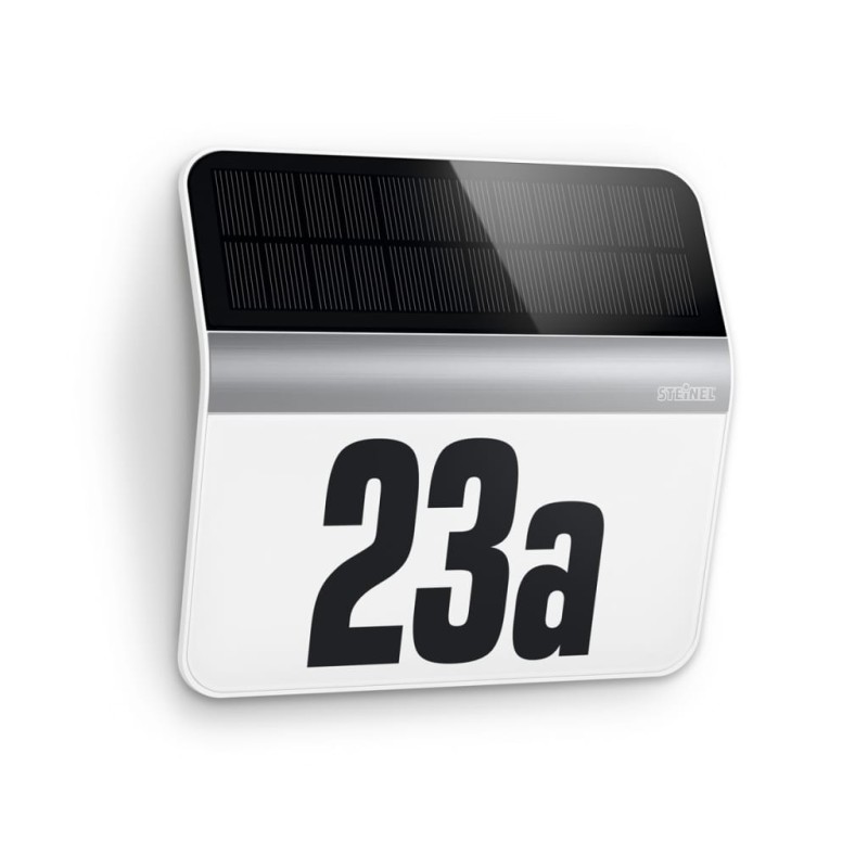 Steinel XSolar LH-N Hausnummern-Leuchte mit LED Edelstahl Steinel XSolar LH-N Hausnummern-Leuchte mit LED Edelstahl