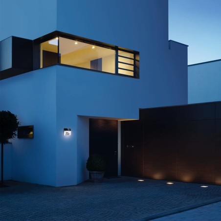 Steinel XSolar LH-N Hausnummern-Leuchte mit LED Edelstahl