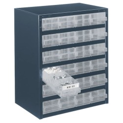 Raaco Schrank 250/24-1 mit 24 Schubladen 137577