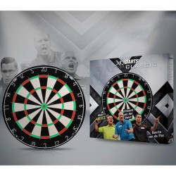 XQmax Darts Klassische Dartscheibe Borste