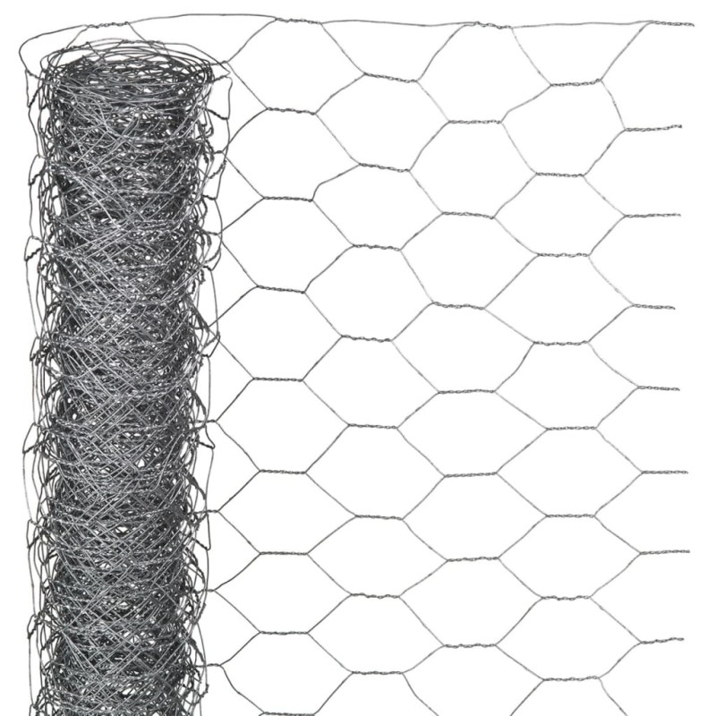 Nature Sechseckgeflecht 1x5 m 40 mm Verzinkter Stahl Nature Sechseckgeflecht 1x5 m 40 mm Verzinkter Stahl