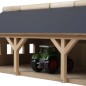 Kids Globe Traktor-Schuppen Groß 1:87 610491 Kids Globe Traktor-Schuppen Groß 1:87 610491