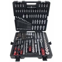 KS Tools 216-tlg. Steckschlüssel-Satz 1/4" + 3/8" + 1/2" 917.0216