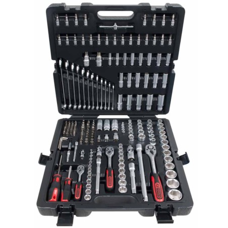 KS Tools 216-tlg. Steckschlüssel-Satz 1/4" + 3/8" + 1/2" 917.0216
