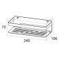 Tiger Ablage für Dusche Caddy Silbern 1400030946 Tiger Ablage für Dusche Caddy Silbern 1400030946
