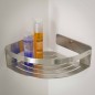 Tiger Eckablage für Dusche Caddy Silbern 1400430946 Tiger Eckablage für Dusche Caddy Silbern 1400430946