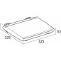 Tiger Comfort & Safety Duschklappsitz Boston Grau 299520346 Tiger Comfort & Safety Duschklappsitz Boston Grau 299520346