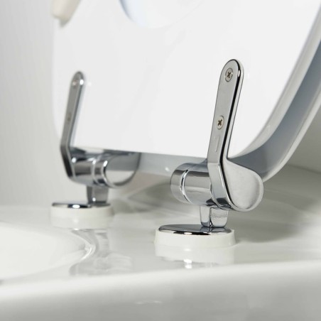 Tiger Toilettensitz Reno Absenkautomatik MDF Weiß 252350646