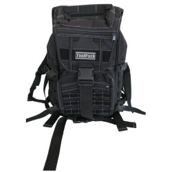 Toolpack Multifunktionaler Rucksack Budge Schwarz 30×22×50 cm 360.106