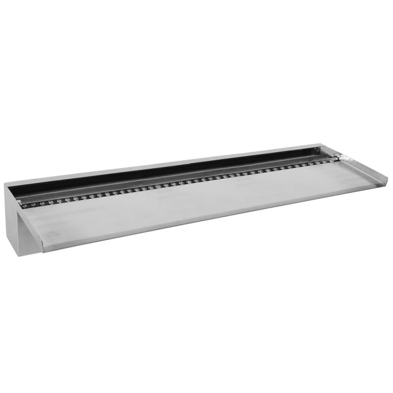 Ubbink Wasserfall mit LEDs Niagara 90 cm Edelstahl 1312126 Ubbink Wasserfall mit LEDs Niagara 90 cm Edelstahl 1312126